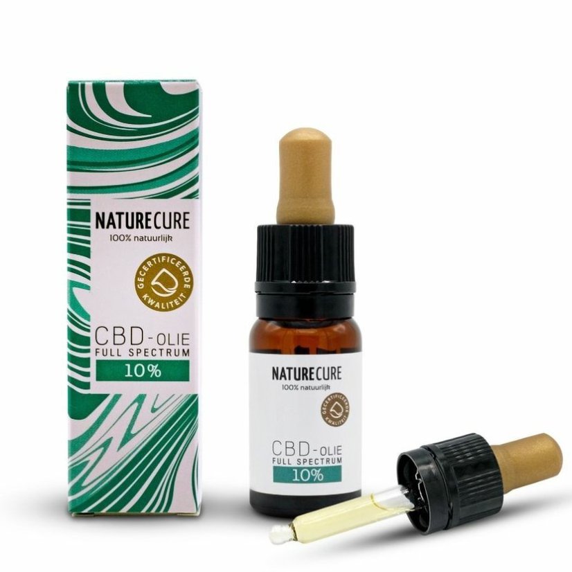 Nature Cure Olio CBD a spettro completo, 10%, 1000 mg, 10 ml