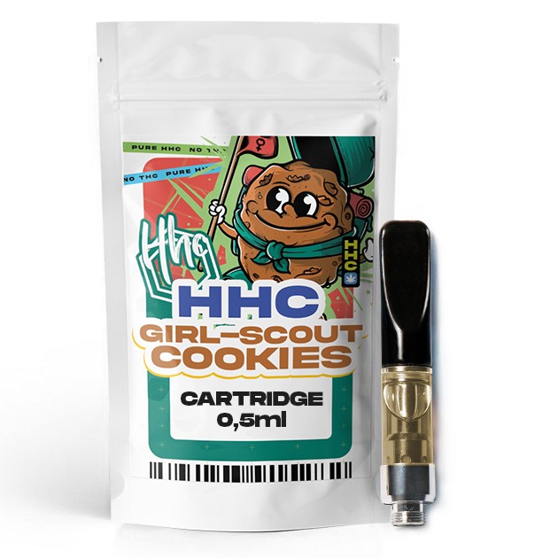 Czech CBD HHC Cartridge Girl Scout Cookies, 94 %, 0,5 ml