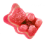 Oursons gommeux CBD aromatisés à la fraise MediCBD (300 mg), 40 sachets en carton