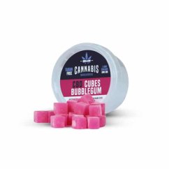 Cannabis Bakehouse kubi tas-CBD - Bubblegum, 30 g, 22 biċċa x 5 mg CBD