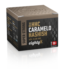 Eighty8 10-OH-HHC Hașiș Super Strong Caramelo, 40 % 10-OH-HHC, 1 g