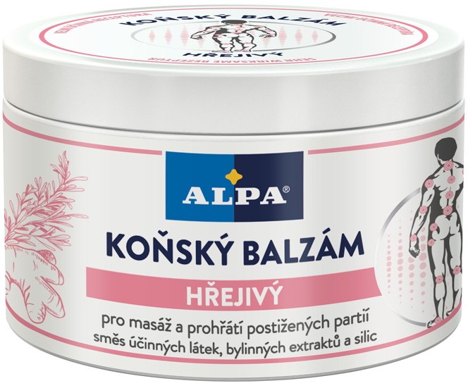 Balsam dla koni Alpa Warming 250 ml, opakowanie 6 szt