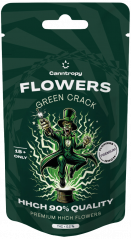 Canntropy HHCH Flower Green Crack, Qualité HHCH 90 %, 1 g - 100 g