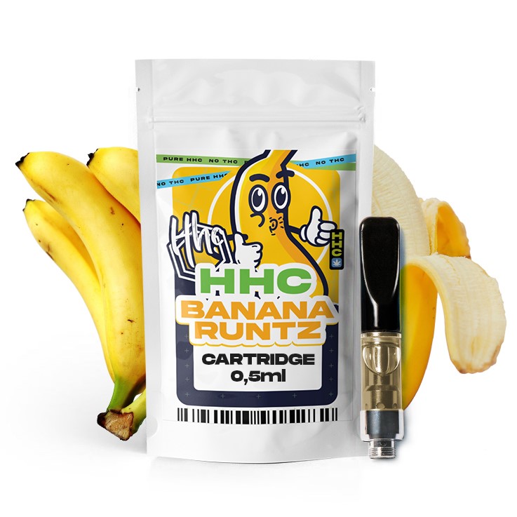 Czech CBD Φυσίγγιο HHC Banana Runtz 94 %, 0,5 Jr