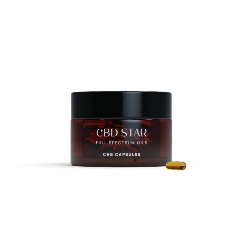 CBD Star Κάψουλες CBG 5%, 500 mg, 30 κάψουλες