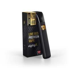 Eighty8 CBD Live Resin Vape Lemon Cherry Gelato, 92 % CBD, 2 ml