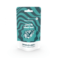 Canntropy HHCO blóm Jack Herer 20 %, 1 g - 100 g