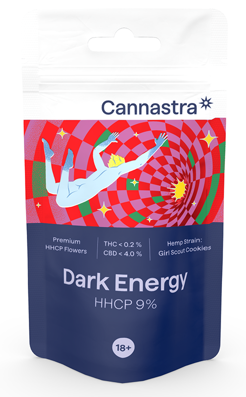 Cannastra HHC-P フラワー ダーク エネルギー (ガール スカウト クッキー) - HHC-P 9 %、1 g - 100 g -  番号グラム数: 100 grams