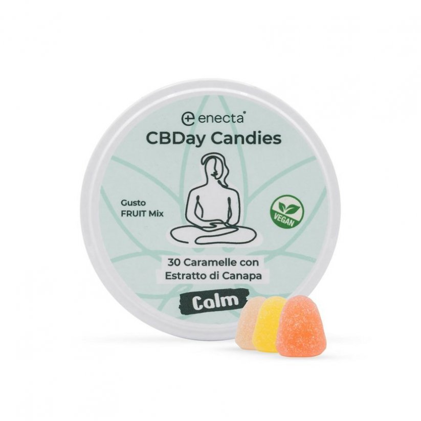 Enecta CBDay Gummies 30 vnt, 300 mg CBD, 60 g