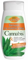 Bione Šampón na mastné vlasy CANNABIS, 260 ml