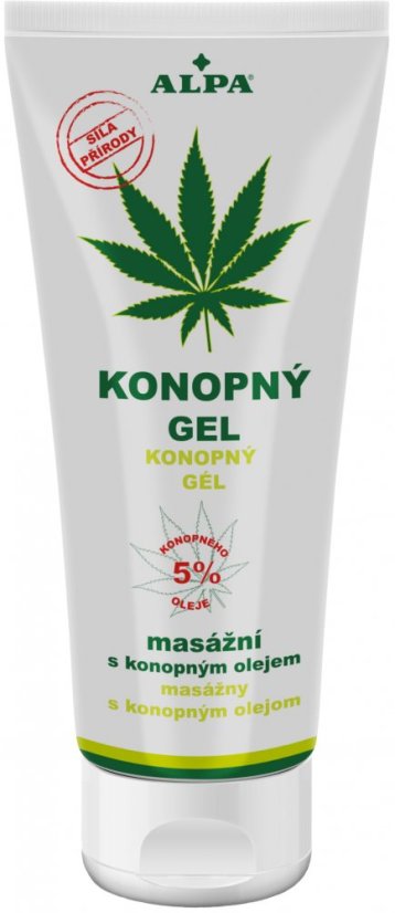 Alpa Cannabis massage gel, 100ml