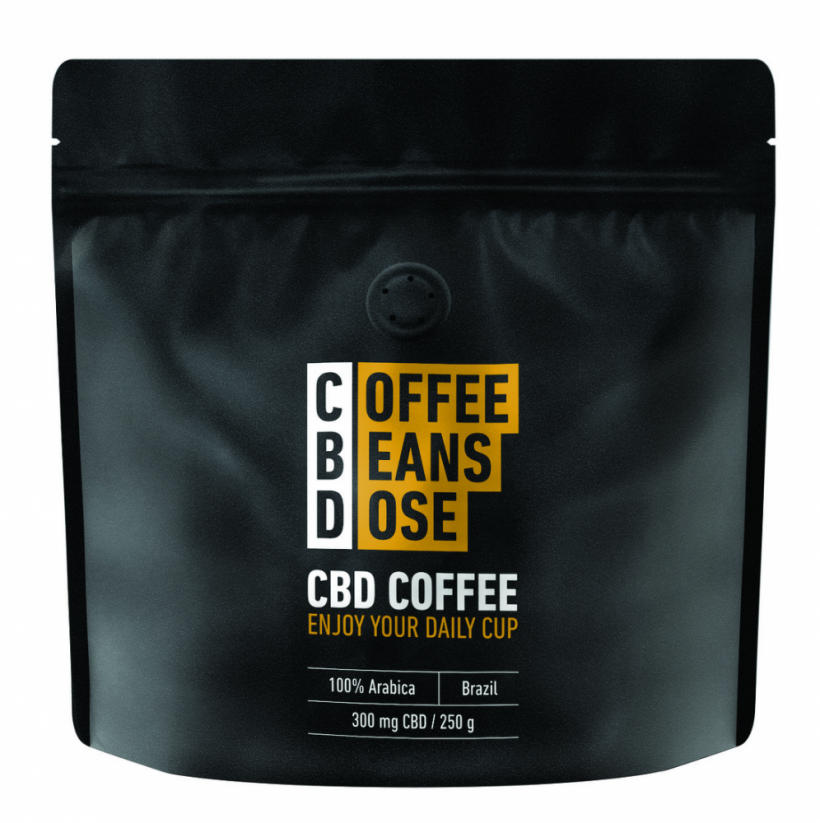 Eighty8 CBD kávé, 300 mg CBD, 250 g