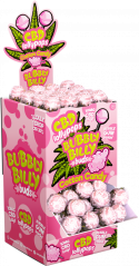 Bubbly Billy Buds 10 mg CBD vatos saldainiai su burbuliukais viduje – talpykla (100 saldainių)