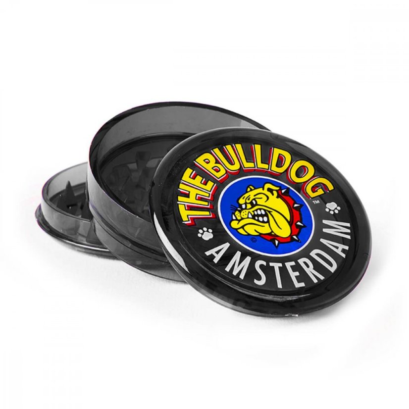Bulldog Original svart plastkvern - 3 deler, 12 stk / display