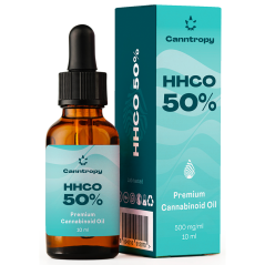 Canntropy HHC-O aukščiausios kokybės kanabinoidų aliejus – 50 % HHC-O, 500 mg/ml, 10 ml