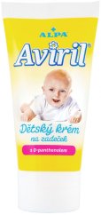Alpa Aviril creme para bebê 50 ml, embalagem de 10 unidades