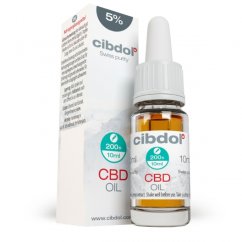 Cibdol Ελαιόλαδο με 5% CBD, 460 mg, 10 ml