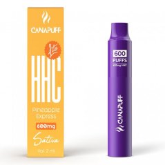 CanaPuff HHC Lite Dứa Express, 600mg HHC, 2ml