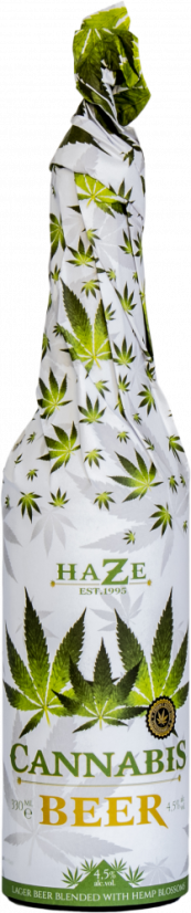 Cannabisøl (330 ml) – Håndpakket hvit – kartong (24 flasker)