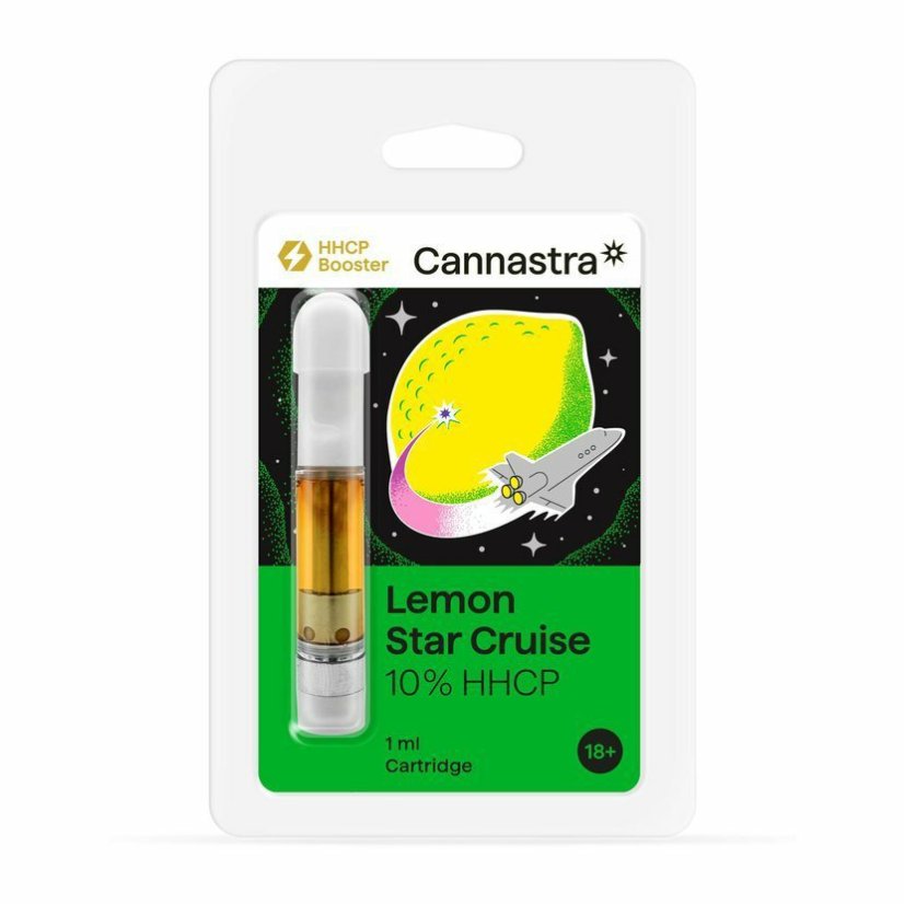 Cannastra HHCP касета Круиз с лимонена звезда, 10 %, 1 мл