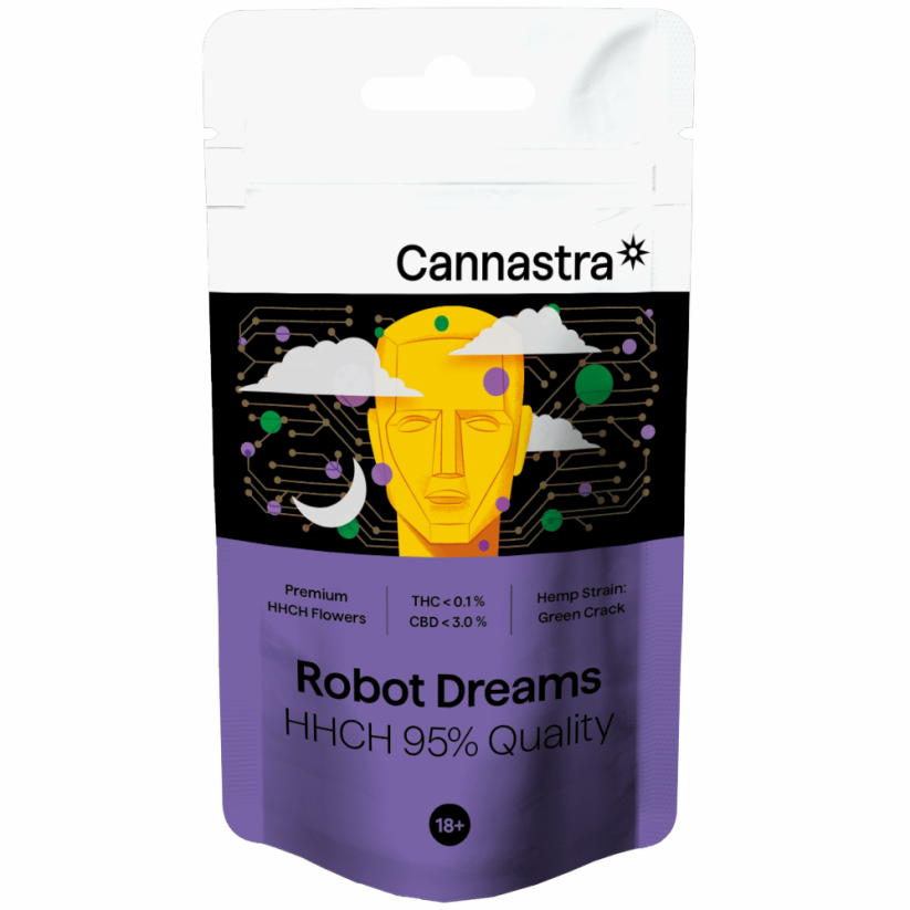 Cannastra HHCH Flower Robot Dreams, HHCH 95% ποιότητα, 1g - 100 g