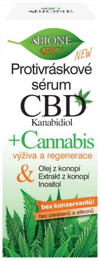 Bione Serumas nuo raukšlių CBD Kanabidiolis 40 ml