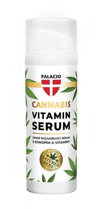 Palacio Konopné vitamínové sérum, 50 ml