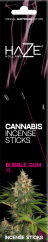 Dišeče palčke Haze Cannabis Bubblegum XL - karton (6 paketov)