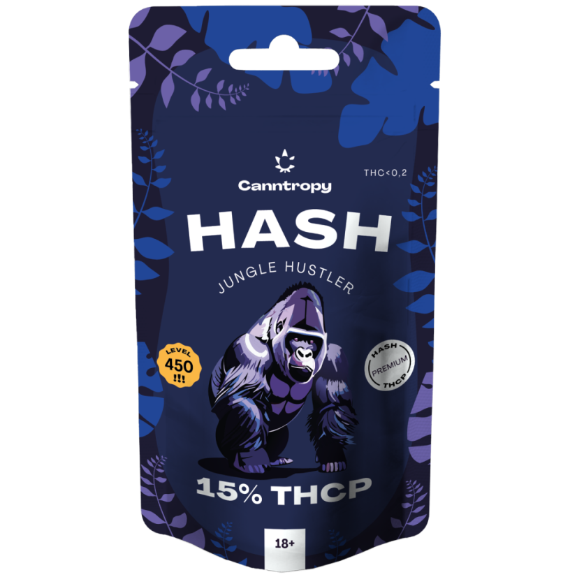 Canntropy THCP Hash Jungle Hustler, 15 % THCP, 1 g – 100 g