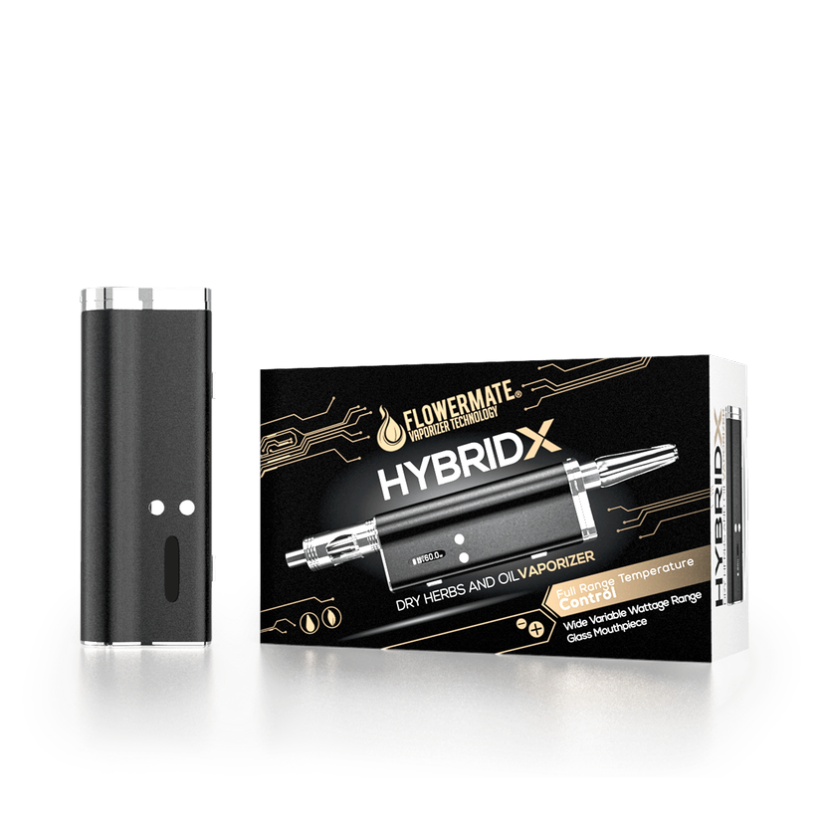 Vaporizzatore Flowermate Hybrid X - Nero