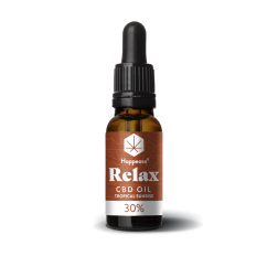 Happease Relax CBD Oil Tropical Sunrise, 30% CBD, 3000 mg, 10 ml