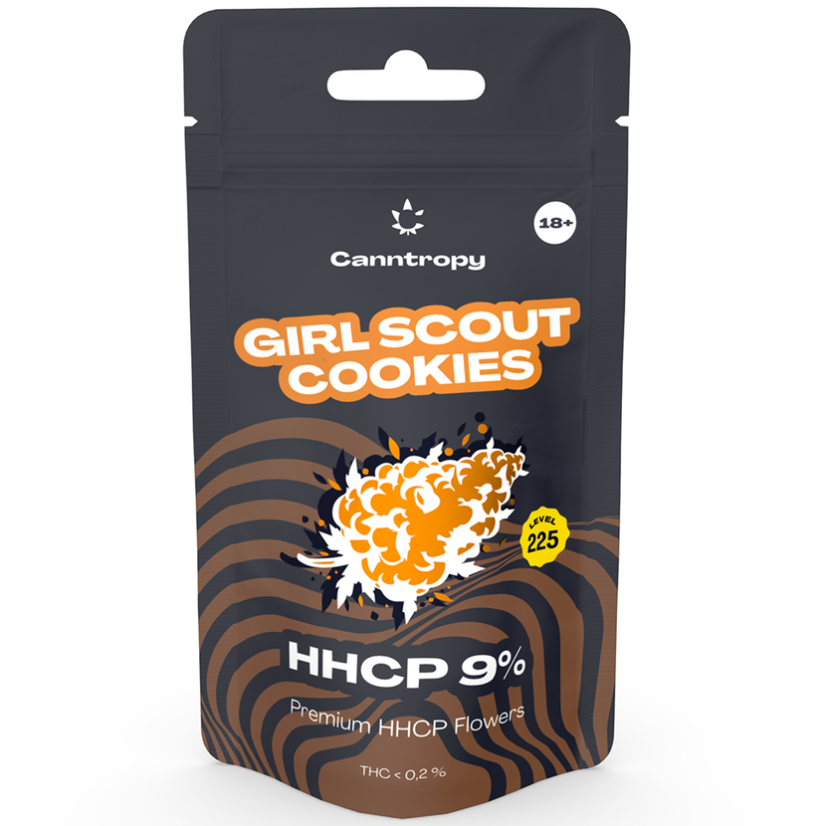 Canntropy HHCP Biscuiți Flower Girl Scout - 9 % HHCP, 1 g - 100 g