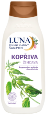 Shampoo de ervas para urtiga Alpa Luna 430 ml, pacote de 4 unidades