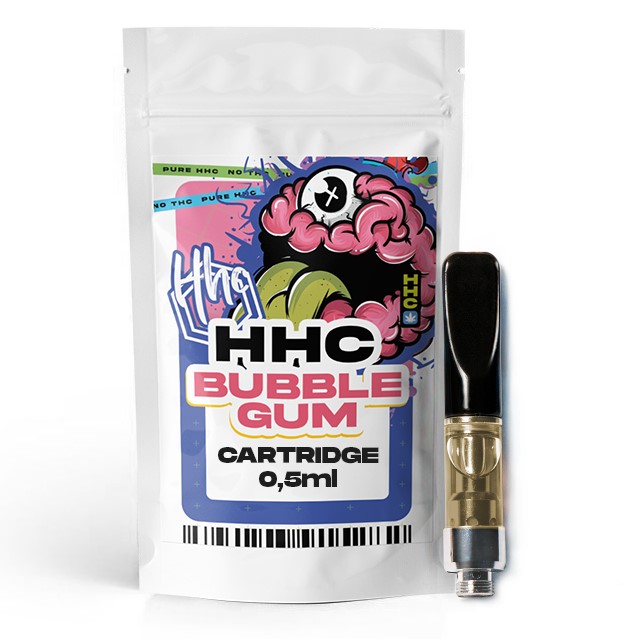 Czech CBD HHC Cartridge Bubble Gum, 94 %, 0,5 ml