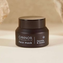 Cannor Pomlajevalna maska za obraz Opuncija in jasmin, 30 ml