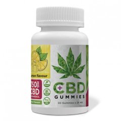 Euphoria CBD Gummies ħelu Lumi 750 mg CBD, 30 biċċa x 25 mg
