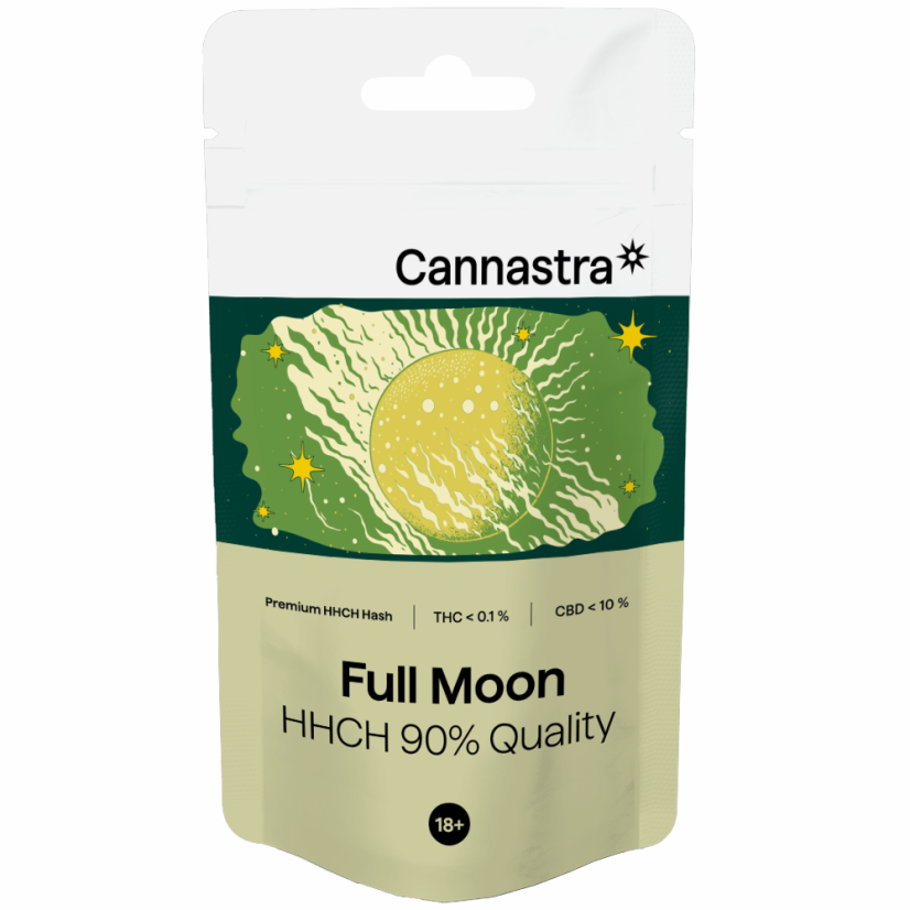 Cannastra HHCH Hash Full Moon, jakość HHCH 90%, 1g - 100g