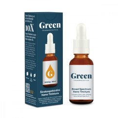 Green Pharmaceutics Tintura NANO de amplo espectro, 300 mg CBD, 30 ml