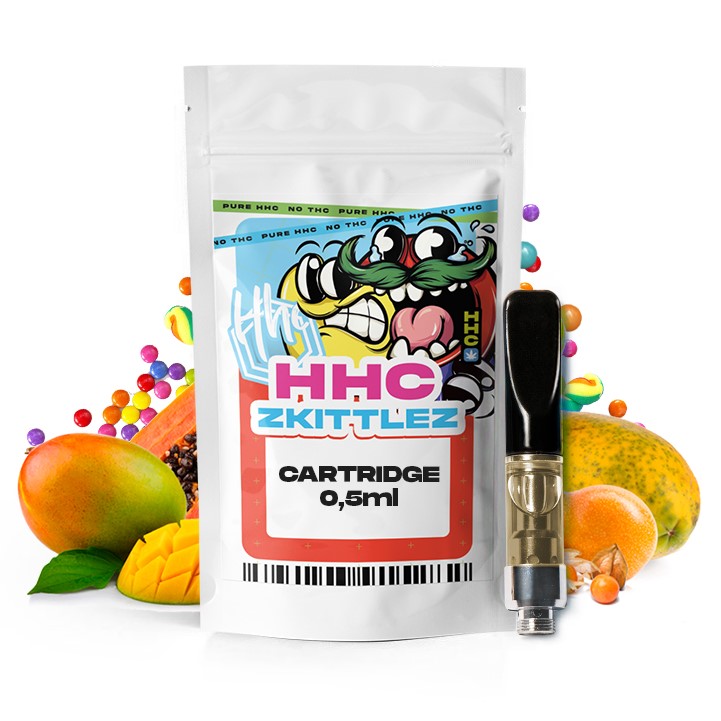 Czech CBD HHC hylki Zkittles, 94%, 0,5 ml