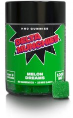 Delta Munchies Melone Sanje HHC Gumiji 1000 mg, 40 kom