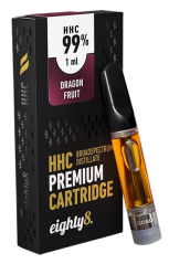 Eighty8 HHC Cartucho Dragon Fruit - 99% HHC, 1 ml