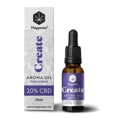 Happease Tạo Dầu CBD Purple Rain, 20% CBD, 2000 mg, 10 ml