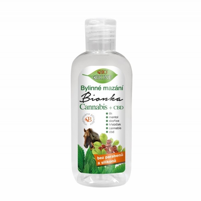 Bione Bio Bionka tonic pe bază de plante Cannabis și CBD, 100 ml