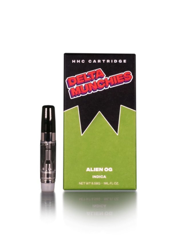 Delta Munchies Alien OG 1G HHC-cartridge, 1 ml