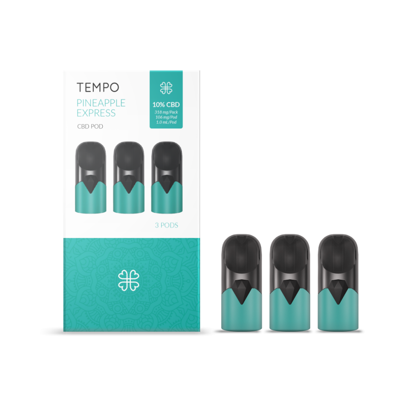 Harmony Tempo 3-Pods Pack - Pineapple Express, 318 mg CBD, 3 pcs