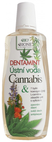 Bione DENTAMINT mundskyl CANNABIS 500 ml