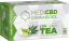 Té verde MediCBD (caja de 20 bolsitas de té), 7,5 mg de CBD - Caja (10 cajas)