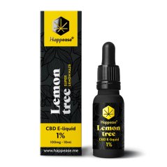 Happease CBD Liquid Lemon Tree, 1% CBD, 100 mg, 10 ml
