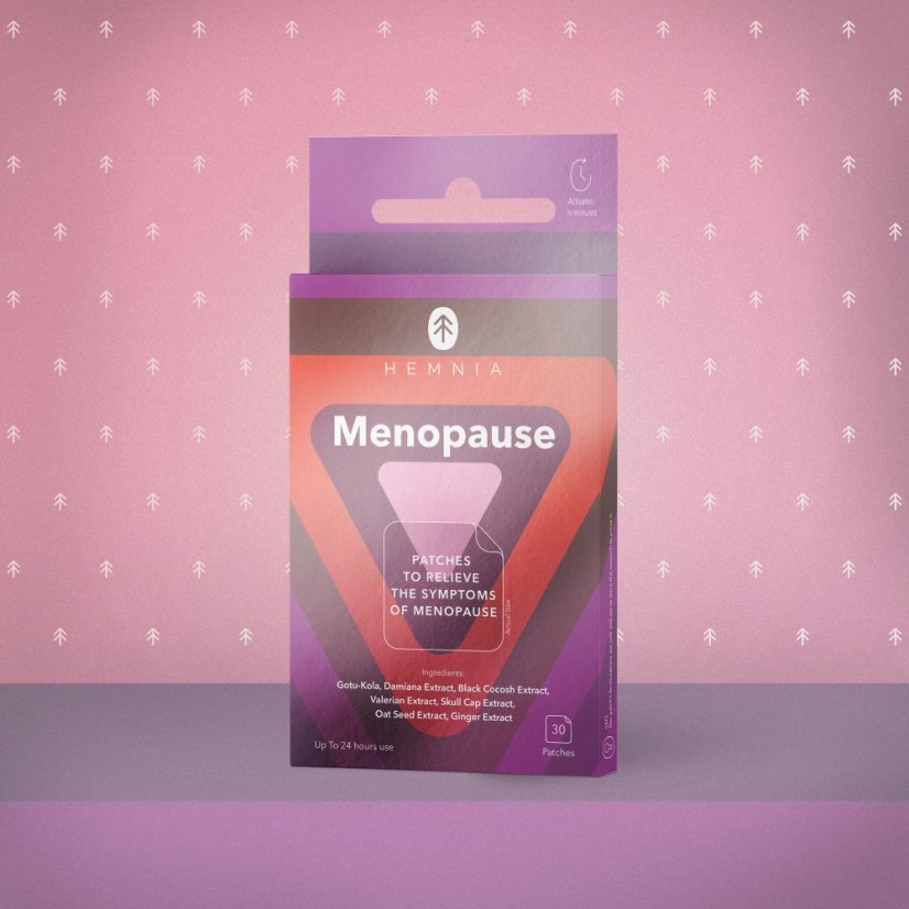 Hemnia Menopavza - Obliži za lajšanje simptomov menopavze, 30 kos