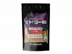 Czech CBD THCB カートリッジ モカコーヒー、THCB 15 %、1 ml